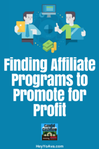 affiliate programs to promote for profit