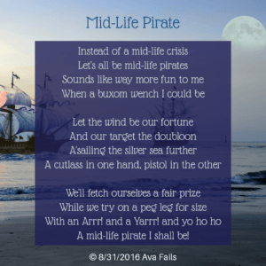 mid life pirate by ava fails