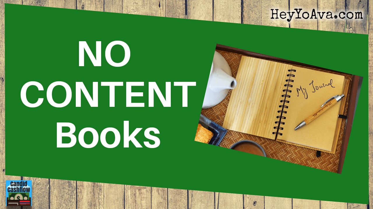 how to publish book with no content