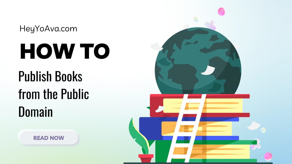 how to publish public domain books on amazon