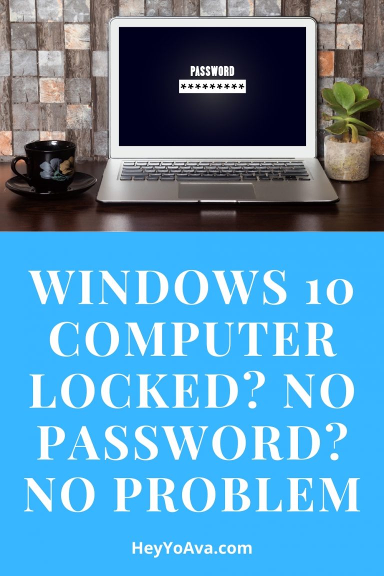 How To Unlock Computer Without Password Windows 10 page
