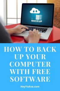 how to back up your computer